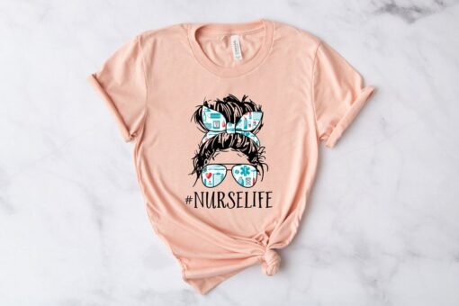 Nurse Life Shirt For Mothers Day Gift, Gift For Nurse, Cute Nurse T Shirt For Mom Birthday Gift