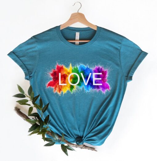 Love is Love Shirt, LGBT Shirt, Equality Shirt, LGBT Pride Shirt, Rainbow shirt