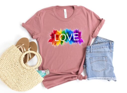 Love is Love Shirt, LGBT Shirt, Equality Shirt, LGBT Pride Shirt, Rainbow shirt