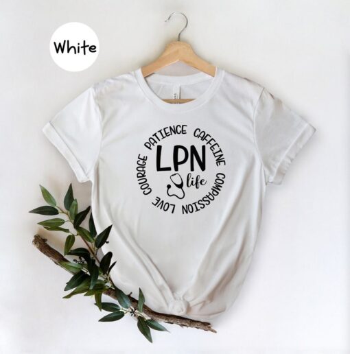 Lpn Life Shirt, Licenced Practical Nurse T-shirt, Nurse Life Shirt, Nurse Shirt