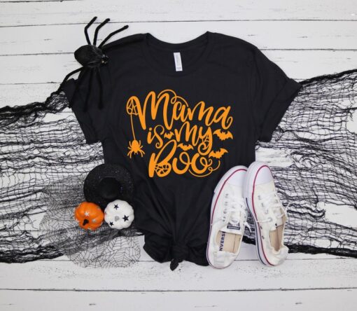 Mama Is My Boo Shirt, Halloween Party Shirts, Hocus Pocus, Boo Shirt, Halloween Matching Tee, Halloween Shirts