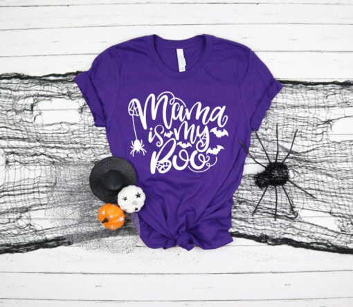 Mama Is My Boo Shirt, Halloween Party Shirts, Hocus Pocus, Boo Shirt, Halloween Matching Tee, Halloween Shirts