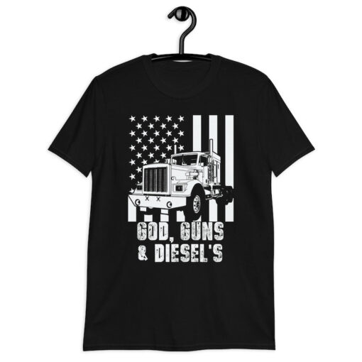 Mechanic Dad Shirt, American Diesel Truck Driver Shirt, God Guns & Diesels T Shirt, Diesel Trucks, Diesel Truck Shirt