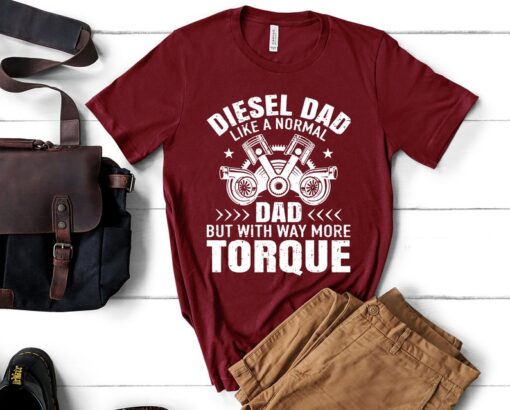 Mechanic Dad Shirt, Diesel Dad Mens Tee - Fathers Day Diesel Truck TShirt, Mechanic shirt, Fathers Day Shirt, Daddy Shirt