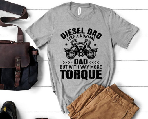 Mechanic Dad Shirt, Diesel Dad Mens Tee - Fathers Day Diesel Truck TShirt, Mechanic shirt, Fathers Day Shirt, Daddy Shirt