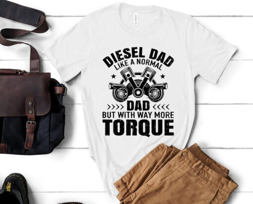 Mechanic Dad Shirt, Diesel Dad Mens Tee - Fathers Day Diesel Truck TShirt, Mechanic shirt, Fathers Day Shirt, Daddy Shirt