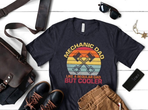 Mechanic Dad Shirt, Mechanic Dad, Mechanic Dad Shirts, Repairman Dad Tee, Father's Day Shirt, Handyman Dad Shirt