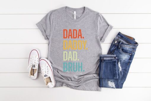 Dada Daddy Dad Bruh Shirt, Father's Day Gift, Daddy Shirt