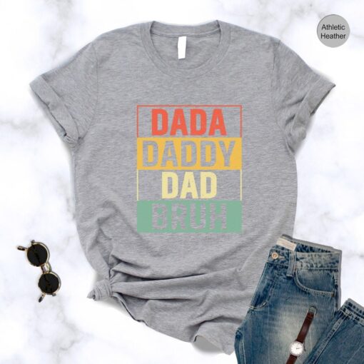 Dada Daddy Dad Bruh Shirt,Fathers Day T-Shirt,Birthday Gift For Dad