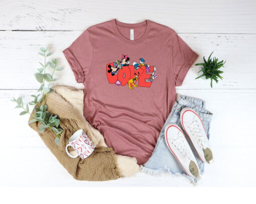 Valentine Day Mickey Minnie Valentine T-Shirt