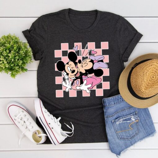 Minnie Mickey Love Valentine Shirt