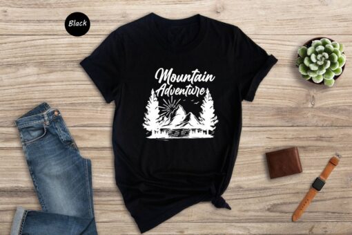 Mountain Adventure Shirt, Nature Lover Shirt, Hiking T-Shirt, The Great Outdoors Shirt