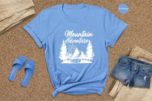 Mountain Adventure Shirt, Nature Lover Shirt, Hiking T-Shirt, The Great Outdoors Shirt