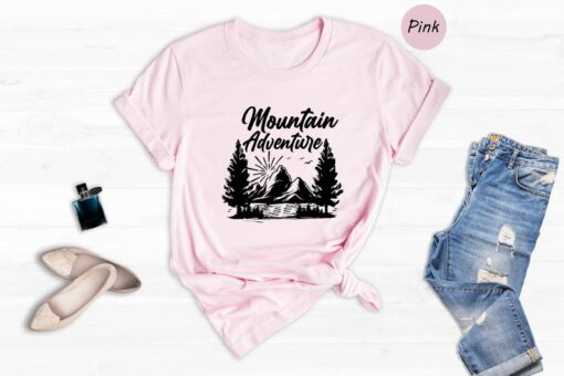 Mountain Adventure Shirt, Nature Lover Shirt, Hiking T-Shirt, The Great Outdoors Shirt