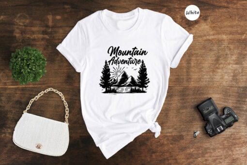 Mountain Adventure Shirt, Nature Lover Shirt, Hiking T-Shirt, The Great Outdoors Shirt