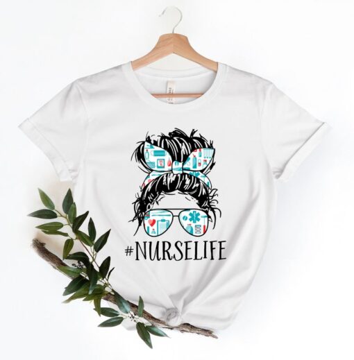 Nurse Life Shirt For Mothers Day Gift, Gift For Nurse, Cute Nurse T Shirt For Mom Birthday Gift