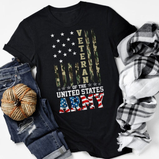 Patriotic American Flag Thank You Memorial Day Independence Day T-Shirt