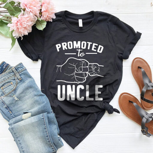 Uncle TShirt, Promoted to Uncle Shirt, Gift for Uncle, Brother Gift, New Uncle T Shirt