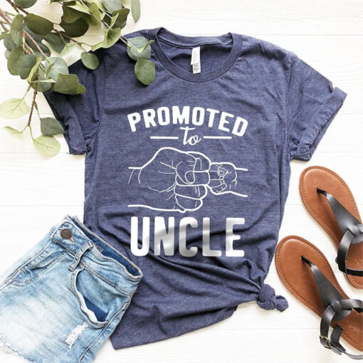 Uncle TShirt, Promoted to Uncle Shirt, Gift for Uncle, Brother Gift, New Uncle T Shirt