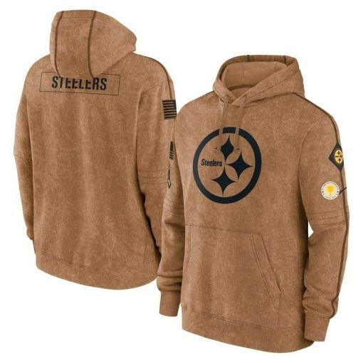 Pittsburgh Football Stitched Brown 2023 Hoodie