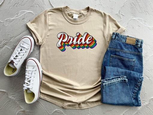 Retro Pride Shirt, LGBTQ Shirt, Pride Month Parade Shirt, Love Is Love Shirt, Gay Pride Shirt, Lesbian Right's Shirt