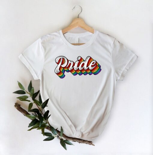 Retro Pride Shirt, LGBTQ Shirt, Pride Month Parade Shirt, Love Is Love Shirt, Gay Pride Shirt, Lesbian Right's Shirt