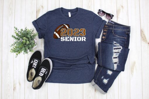 Senior Dad 2023 Shirt, Football Player Graduate Shirt, Football Senior 2023 Tee, Class of 2023 Senior Shirt