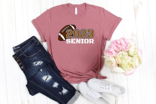 Senior Dad 2023 Shirt, Football Player Graduate Shirt, Football Senior 2023 Tee, Class of 2023 Senior Shirt