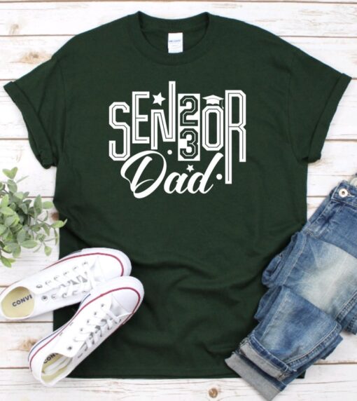 Senior Dad 2023 T-Shirt, Matching Family Senior Shirt, Senior 2023 Family Shirt, Graduation Shirts, Unisex Shirt