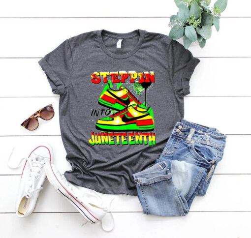 Steppin Into Juneteenth Shirt,Freeish Shirt,Black History Shirt,Black Lives Matter Shirt