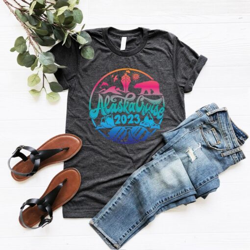 Summer Vacation 2023 T-shirt, Alaska Cruise Shirt - Cruise Vacation T-shirt - Alaska Lover Tee