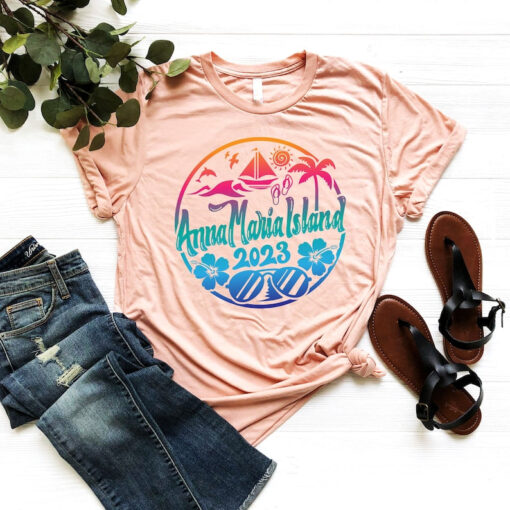 Summer Vacation 2023 T-shirt, Anna Maria Island 2023 Shirt - Holiday Vacation T-shirt, Summer Friend Tee