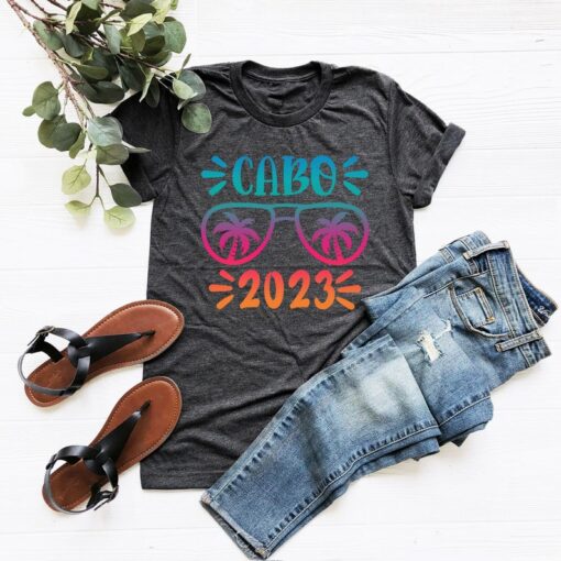 Summer Vacation 2023 T-shirt, Cabo Beach 2023 T-Shirt - Cabo Summer Shirt - Cabo Family Vacation Shirt