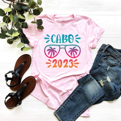 Summer Vacation 2023 T-shirt, Cabo Beach 2023 T-Shirt - Cabo Summer Shirt - Cabo Family Vacation Shirt