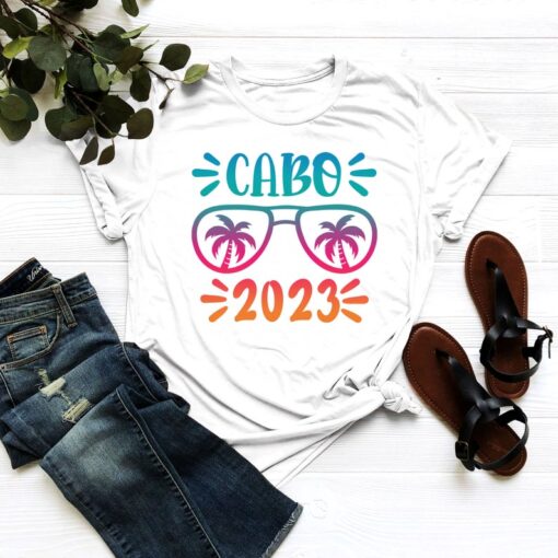 Summer Vacation 2023 T-shirt, Cabo Beach 2023 T-Shirt - Cabo Summer Shirt - Cabo Family Vacation Shirt