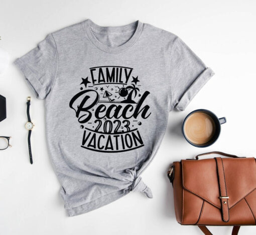 Summer Vacation 2023 T-shirt, Family Beach Vacation 2023 Shirt,Summer Beach Vacation Shirt