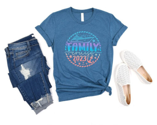 Summer Vacation 2023 T-shirt, Family Cruise Shirt, Cruise Vibes Shirt, Family Matching Tee, Cruise Vacation Tee