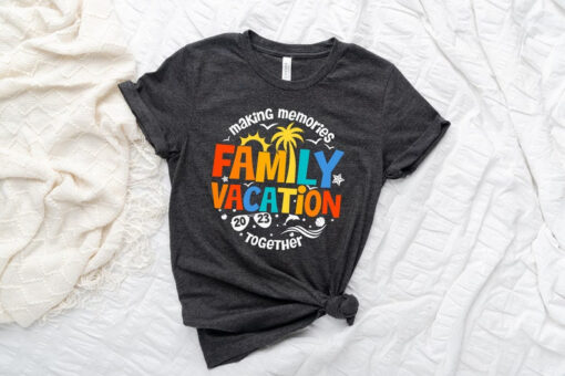 Summer Vacation 2023 T-shirt, Family Vacation 2023 Making Memories Together Shirt, Family Vacation Shirts