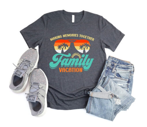 Summer Vacation 2023 T-shirt, Family Vacation 2023 T-shirt, Making Memories Together Family Tshirt