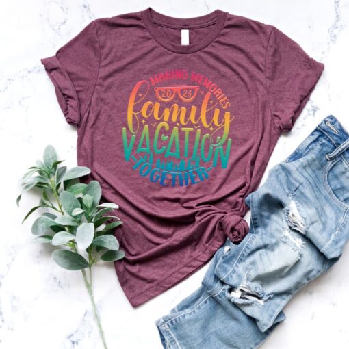 Summer Vacation 2023 T-shirt, Family Vacation Shirt, Family Matching Shirt, Family Reunion Shirt, Making Memories Shirt