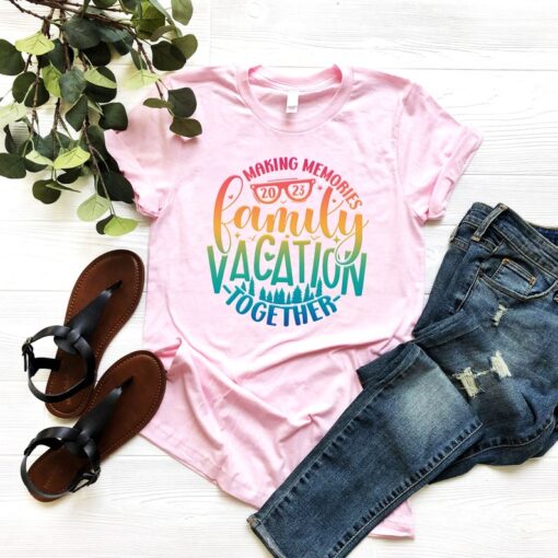 Summer Vacation 2023 T-shirt, Family Vacation Shirt, Family Matching Shirt, Family Reunion Shirt, Making Memories Shirt