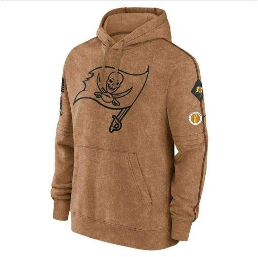 Tampa Bay Football Stitched Brown 2023 Hoodie