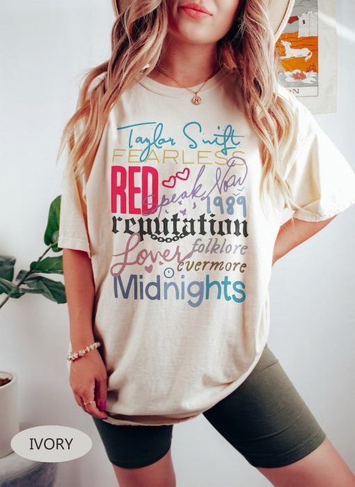 Taylor The Eras Tour Shirt, Swiftie Merch Shirt