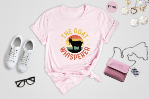 The Goat Whisperer Shirt, Goat Lover Shirt, Retro Goat Shirt, Gift For Animal Lover, Farming Shirt