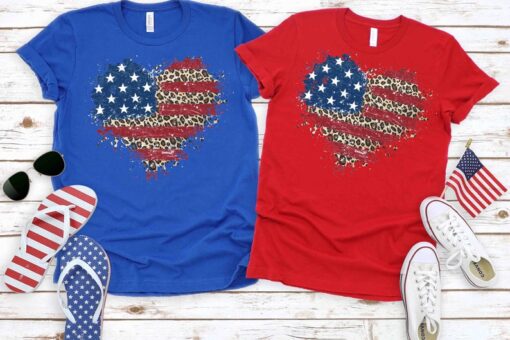 This Is My Pride Flag USA American 4th of July Patriotic, American Flag Shirt, American Flag Heart Shirt