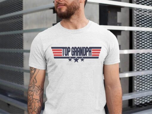 Top Grandpa T-Shirt, Gift for Grandpa Shirt, Top Grandpa Shirt, Christmas Gifts Top Grandpa Shirt