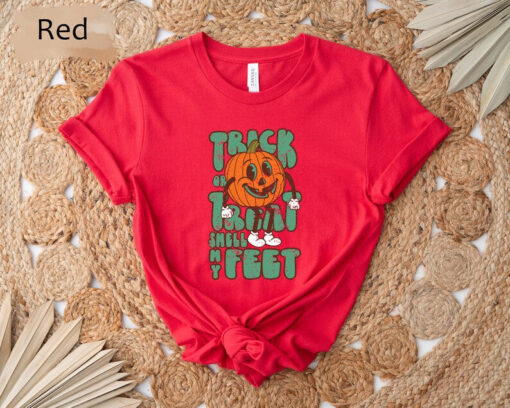 Trick Or Treat Smell My Feet Halloween Shirt For Kids, Funny Halloween Shirt, Halloween Shirt For Kids,Retro Halloween Shirt