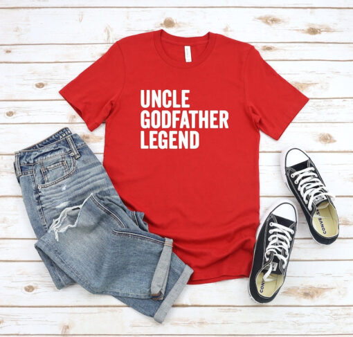 Uncle Godfather Legend Shirt, Uncle Gift Shirt