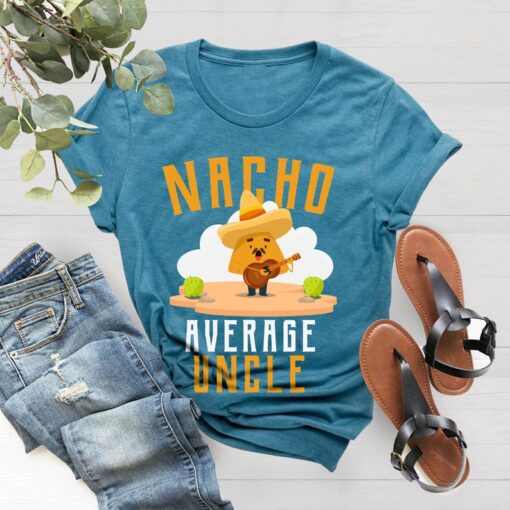 Funny Uncle Gift, Cool Uncle Shirt, Nacho Lover Gift