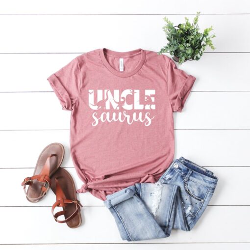 Uncle Saurus Shirts, Uncle Shirt, Best Uncle tee, Family Matching Shirts, Dinosaur Family Shirts